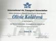 Licence IATA Olivie Kolářová